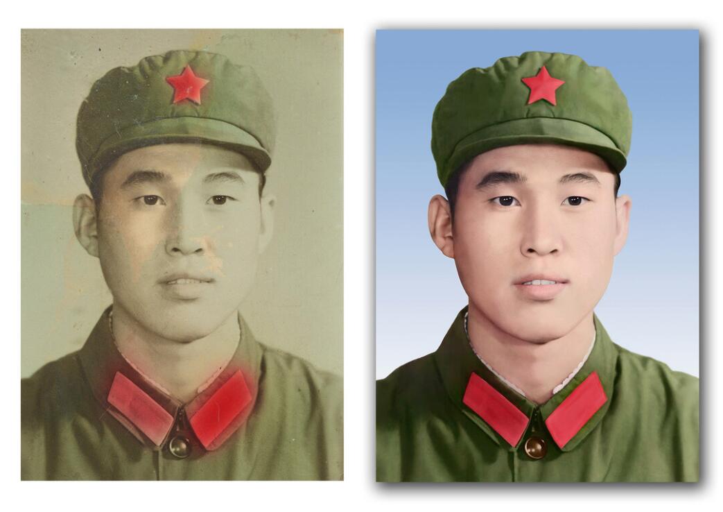 永安坝街道破损照片修复-18